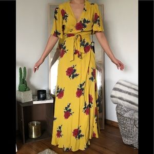 Floral maxi dress